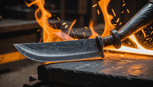 Pourquoi l'Acier Damas Est-Il Indispensable pour vos Projets de Coutellerie et Travaux de Métal?